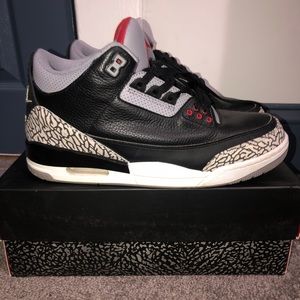 Black cement 3 US 10.5 taking offers